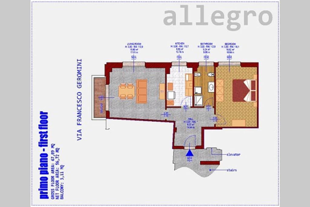Appartamento Allegro Cremona Exteriör bild